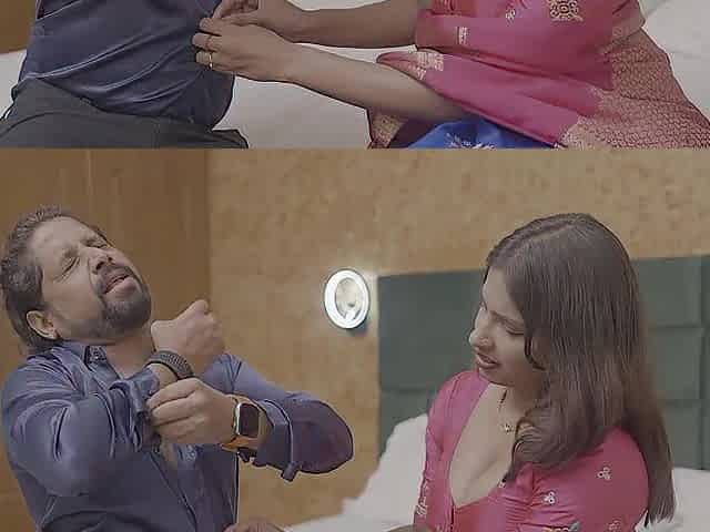 The beauty married her mature son coz of cash