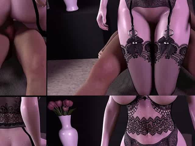 Beauty Girl Shake It in 3D - 3D Animation