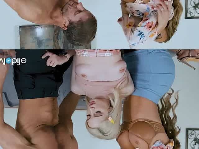 Hot Teen 18+ And Milf Join Forces, Getting Extra Nasty In The Wildest Threeway Fun