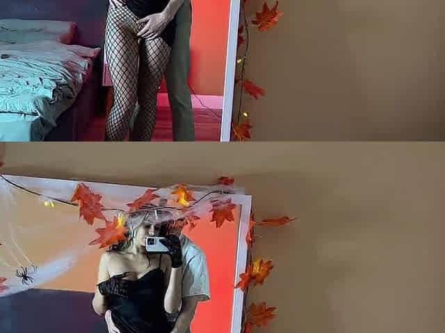 Banged a sexy wench previous to plan to a Halloween party