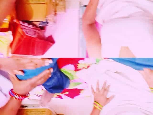 Indian Threesome, Village Auntys Fucking Auto Driver
