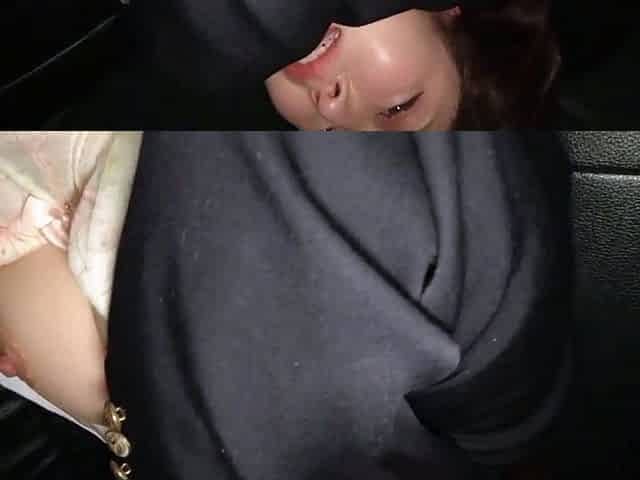 Mexicana blowjob with her big boobs