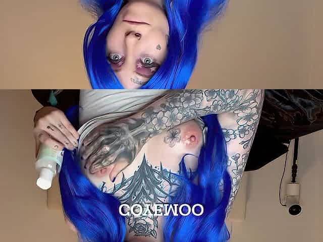 coyemoo rides large breasts and eats me up