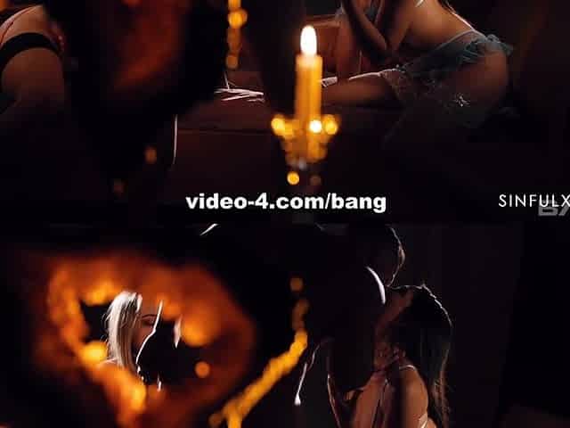 French Menage A Trois With Cassie Del Isla And Nicole Aria