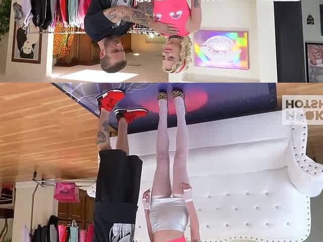 Perverted Babe Takes Bryan Gozzlings Big Cock Up Her Ass!