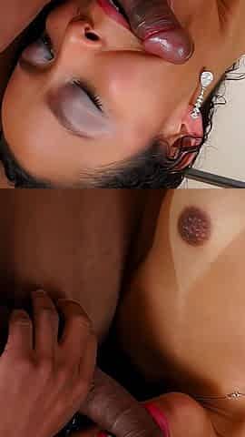 Ebony Goddess Arrived at Turma Having Her Ass Busted