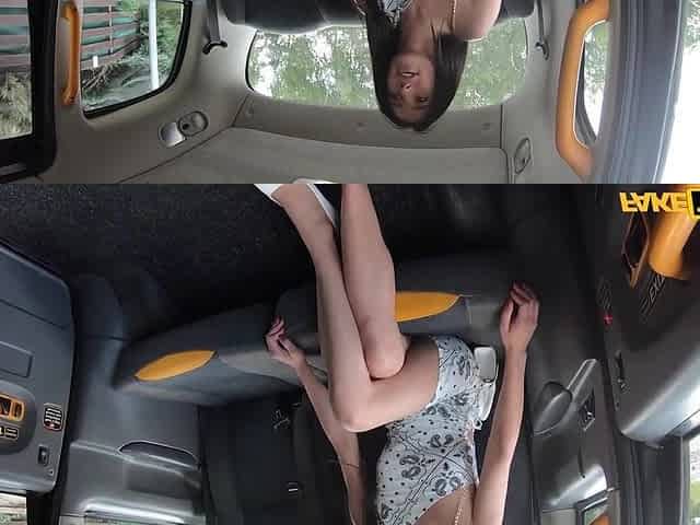 It was a CONSTRICTED Fit but I Squeezed my large obese shlong into her taut snatch - Fake Taxi