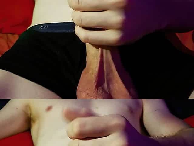 Large schlong close up and groaning in your ear
