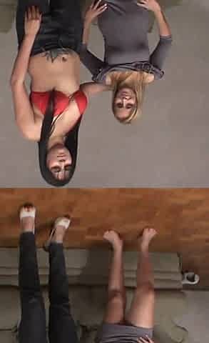 Come Kiss Me Strong Babe - Lesbian Top Kisses