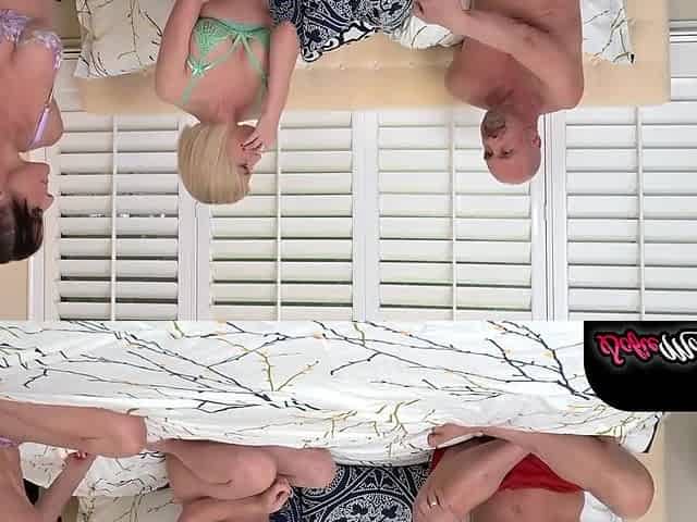 Horny And Delivers Satisfying Blowjob - Kyla Keys, Kaylynn Keys And Spike Irons