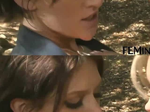 FEMINGE 4K - Breathtaking Lesbos Having Pleasure By The Woods