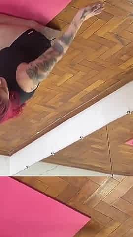 Cleaning with Camila Vegas - Redhead Gets a Surprise in the Face