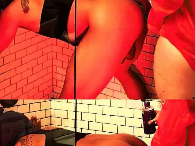 Peggingonly - Guest Room Shower Pegging Quickie