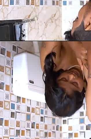 Naughty Sasur Request Daughter-in-law for Helping to Cum Out!
