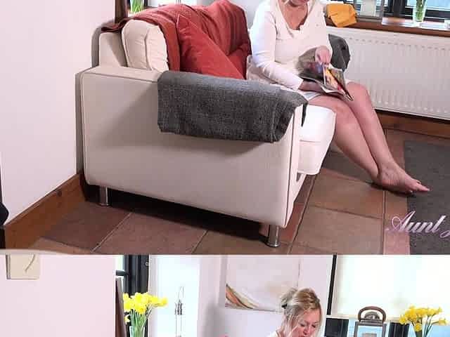 Auntjudys - Your 53yo Mature BBW Landlady Katherina Sucks Your Cock (pov)