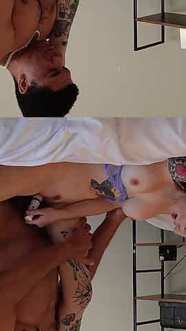 Brunette Beauty Bella Blu Fucked Hard & Deep Then Creampied