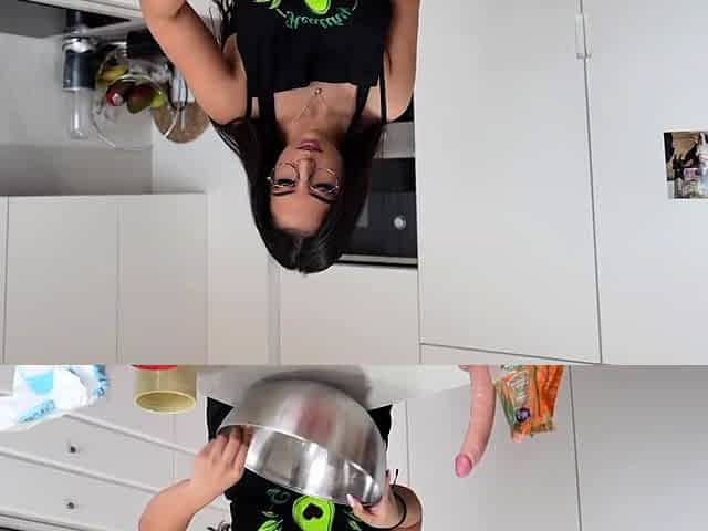 JOI CEI - COOK WITH ME AND CUM ON YOUR COOKIES