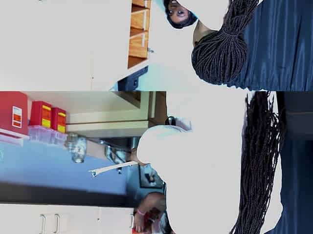 Naughty Ebony Nurse Fucks BBC Doctor