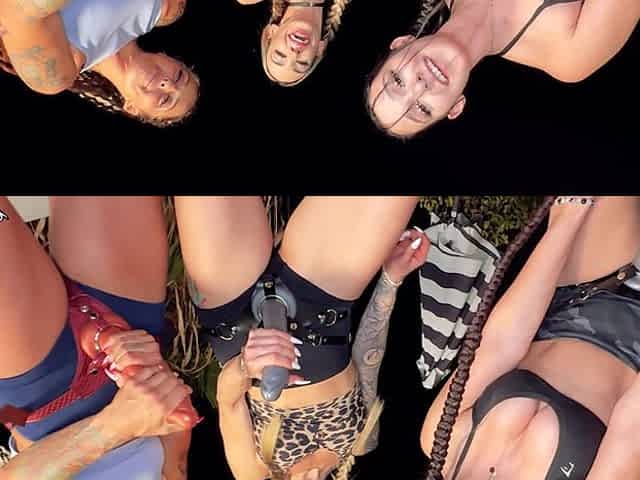 Triple Domme Sph: Mars Solo, Huntress Lynx, & Goddess Andi Know What You're Hiding, a Teeny Tiny Micro Penis