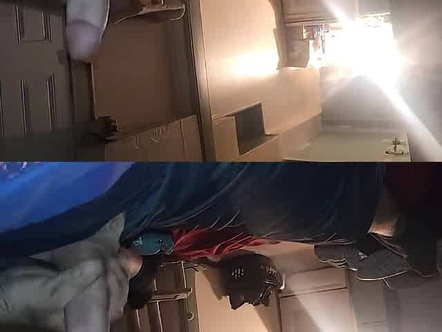 Dad's palpitating schlong and cum shots