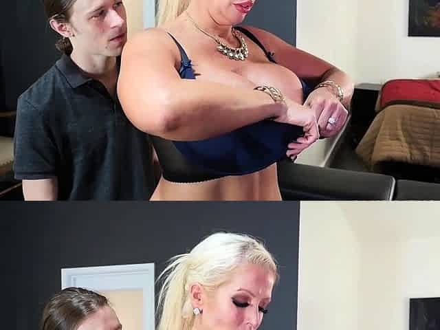 Big Boobs Cougar Makes Big Dick Hard