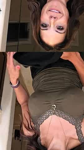 Busty brunette solo masturbation