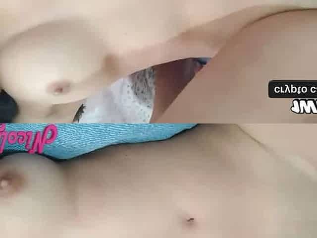Horny buxom girlfriend recorded the fuck and sent it to her ex