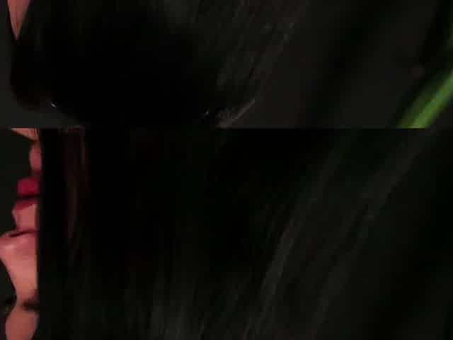 Horny CFNM babe cocksucking lucky dick