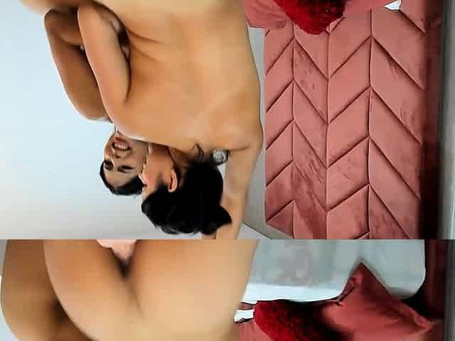 Sexy Latina Rides Her Dildo in Front of the Mirror