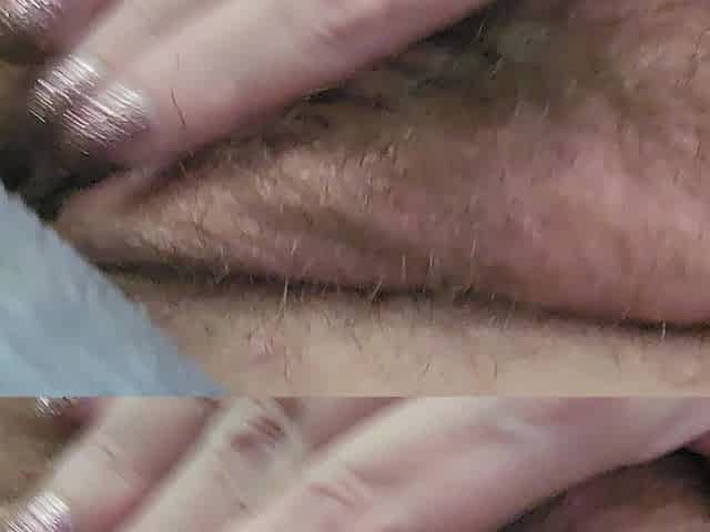 Playing with My Hairy Tight Pussy