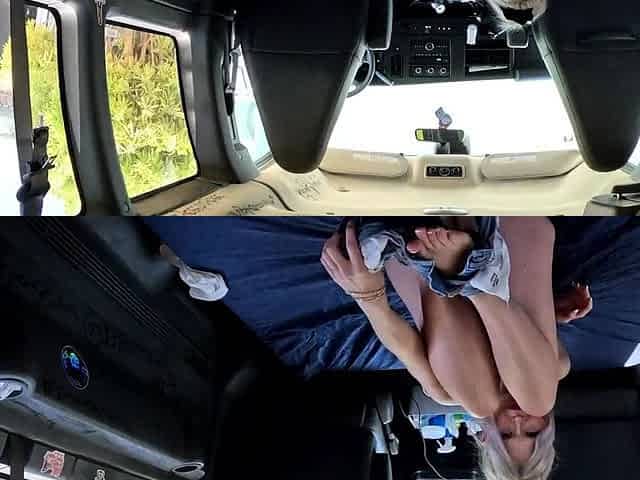 Yungsuccubus Petite Gets Fucked And Creampied On Fan Bus