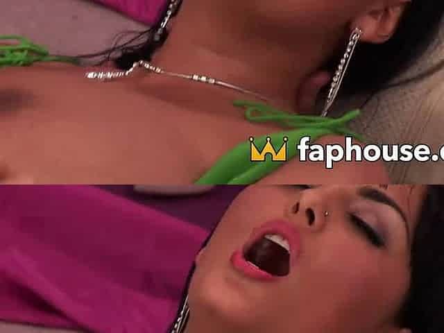 Get prepped for a night of unbridled passion with a scorching black-haired and her fucky-fucky toys!
