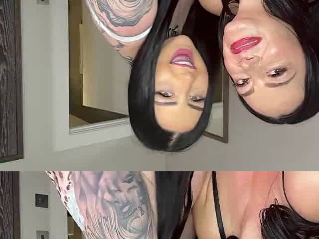 Maddison ebony and Kara Devine share a bbc for the 1st time