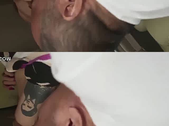 A Tattoo Of A Married Woman Peeped In By Her Stepfather In Law