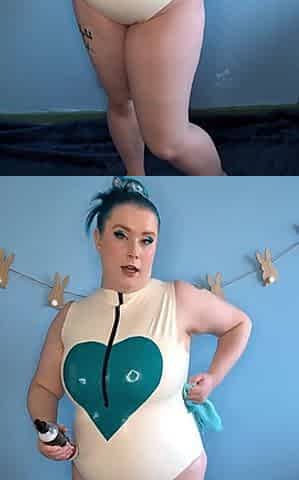 Behind the Scenes Latex Shine up