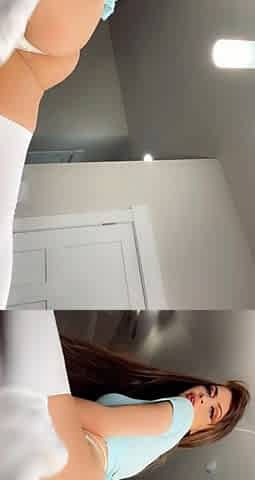 Amateur pantyhouse webcam teen strips and strokes her vagina
