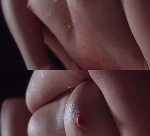Photography of Running Ice on My Nipples and Clit