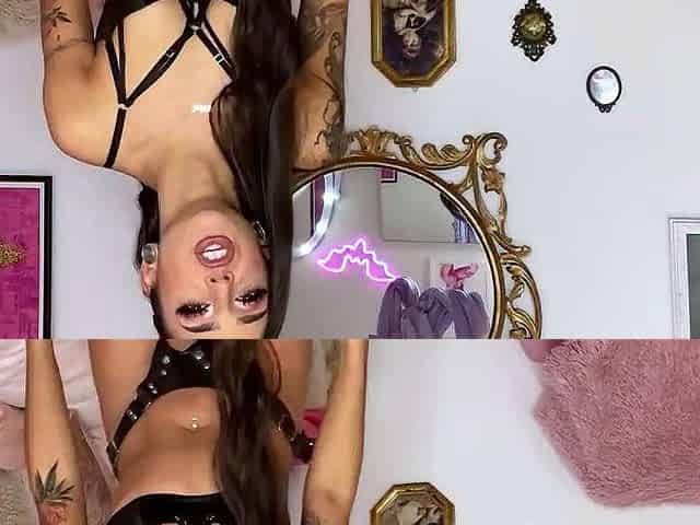 Close up teen pussy gaping action