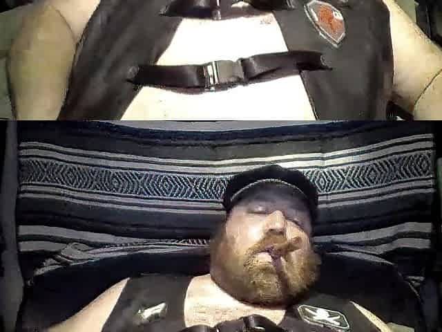 Leather Bear Smokin'
