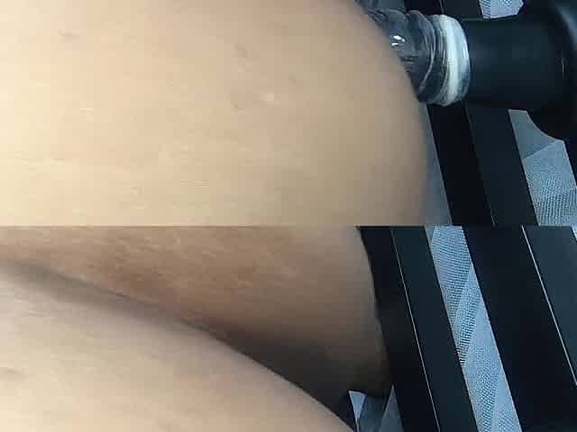 Banging BBC Vibrator with Sex toy- CUM DISCHARGED