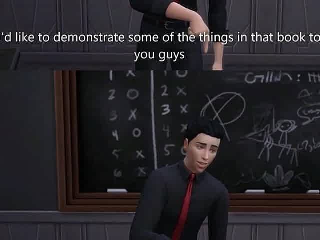 Teacher Screws Cute Student Kamasutra Style - sims 4 - CG animation