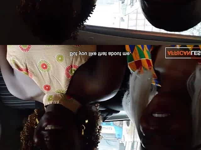 Concupiscent Cheating Ebony Wife Invites BFF Over & Licks Her Constricted Snatch Raw