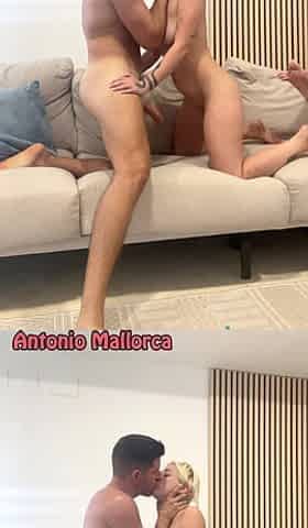 Two Spanish Bulls Pounding a Blonde Argentine Slut Hard