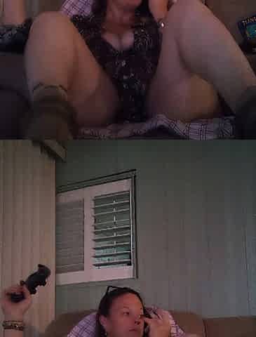 Amateur mother I'd like to fuck Playing Clip Games In Hawt Night Gown