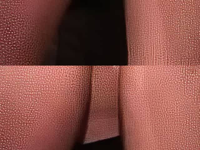 Plump ebony tugging a big white cock close up and loving it