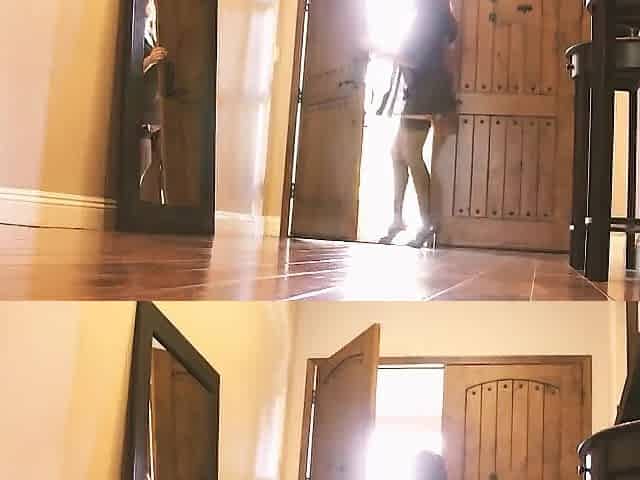 Messy Neighbors Scene-two_pretty Breasty Brunette hair Enjoys Messy Sex Whilst Her Neighbour Films Her.
