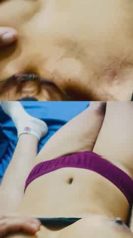 Hot Virgin Girl and Boy in Nude Position