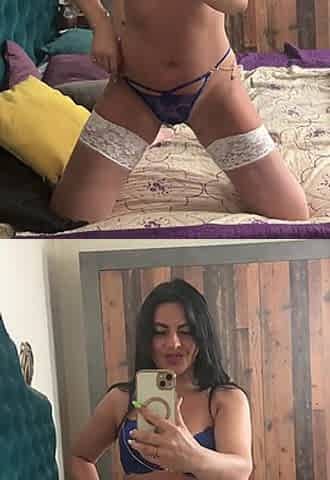Thong & Bra Mirror Tease - Soft, Slow, Seductive