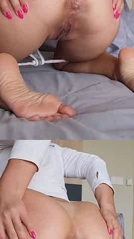 Morning Fun with Dildo and Vibrator Toys