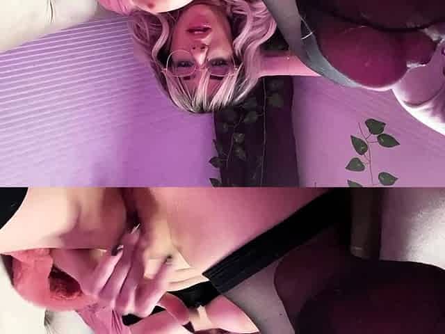SEXY BIG BOOBS BLONDE ANAL MASTURBATION